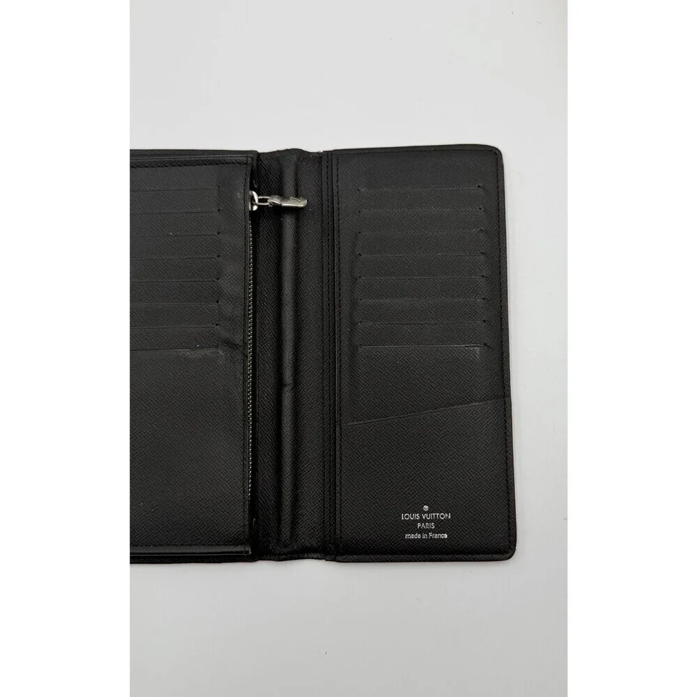 Louis Vuitton Brazza Damier Graphite Alps Sticker Wallet Men's Limited Edition